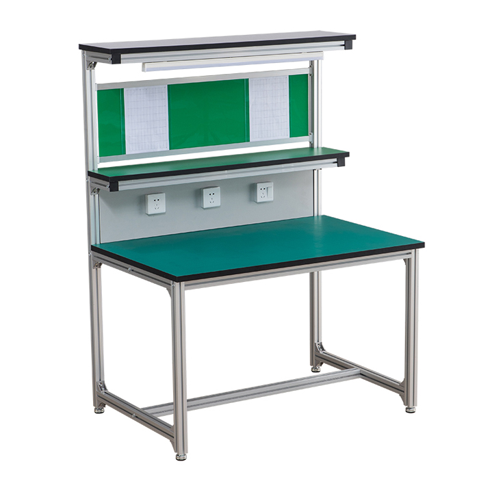 Woodworking Warehouse - Industrial aluminum profile table Humanized packaging