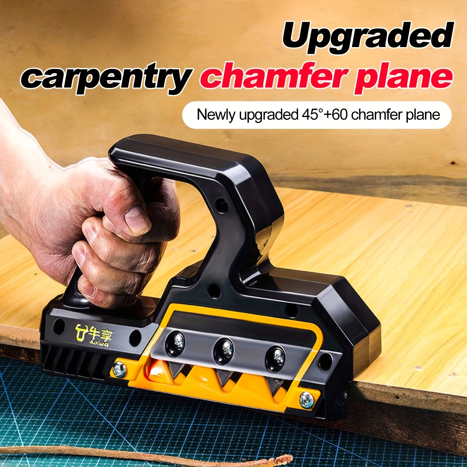 Woodworking Plan Pdf - 45/60-Degree Angle Dual-Purpose Hand Planer -