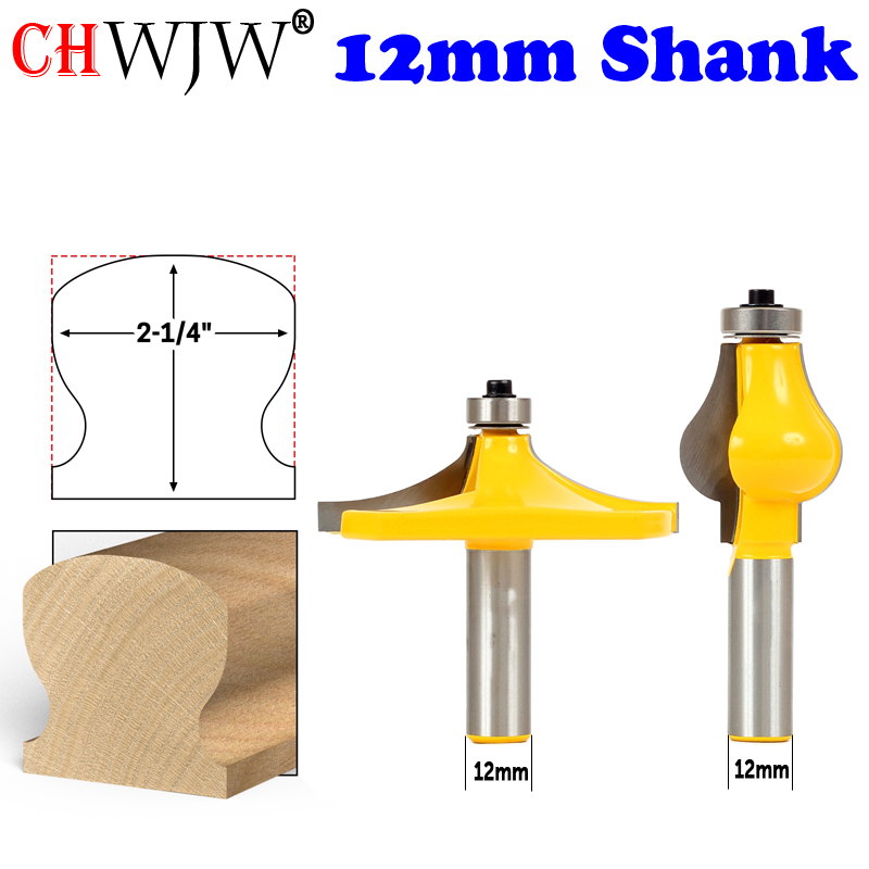 Woodworking Show - CHWJW 1-2PC 12mm Shank Traditional Thumbnail