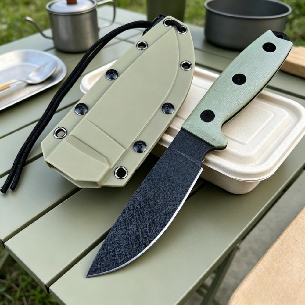 Woodworking Gifts For Men - Full Tang Fixed Blade Knife High
