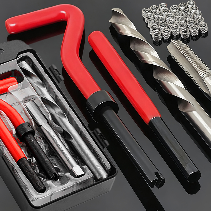 Woodworking Basic Tools - Stainless Steel Thread Insert for Restoring