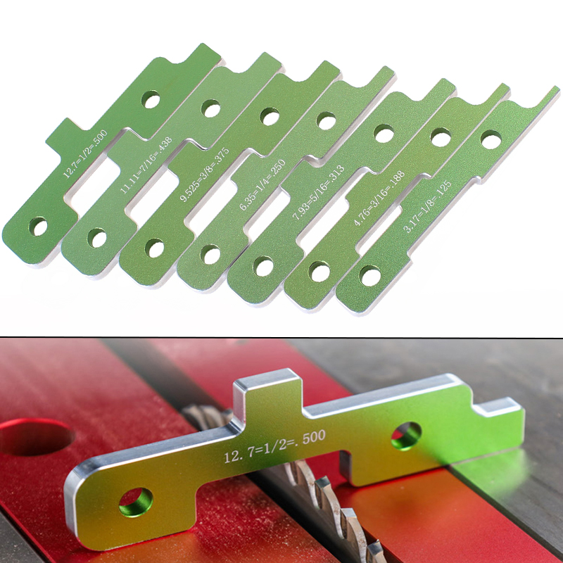 Woodworking Show - Woodworking Router Setup Blocks 7PCS Router