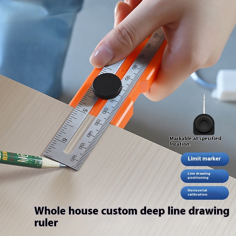 Multi-role Depth Measuring Rul – Woodworking Basic Tools recenzja i cena