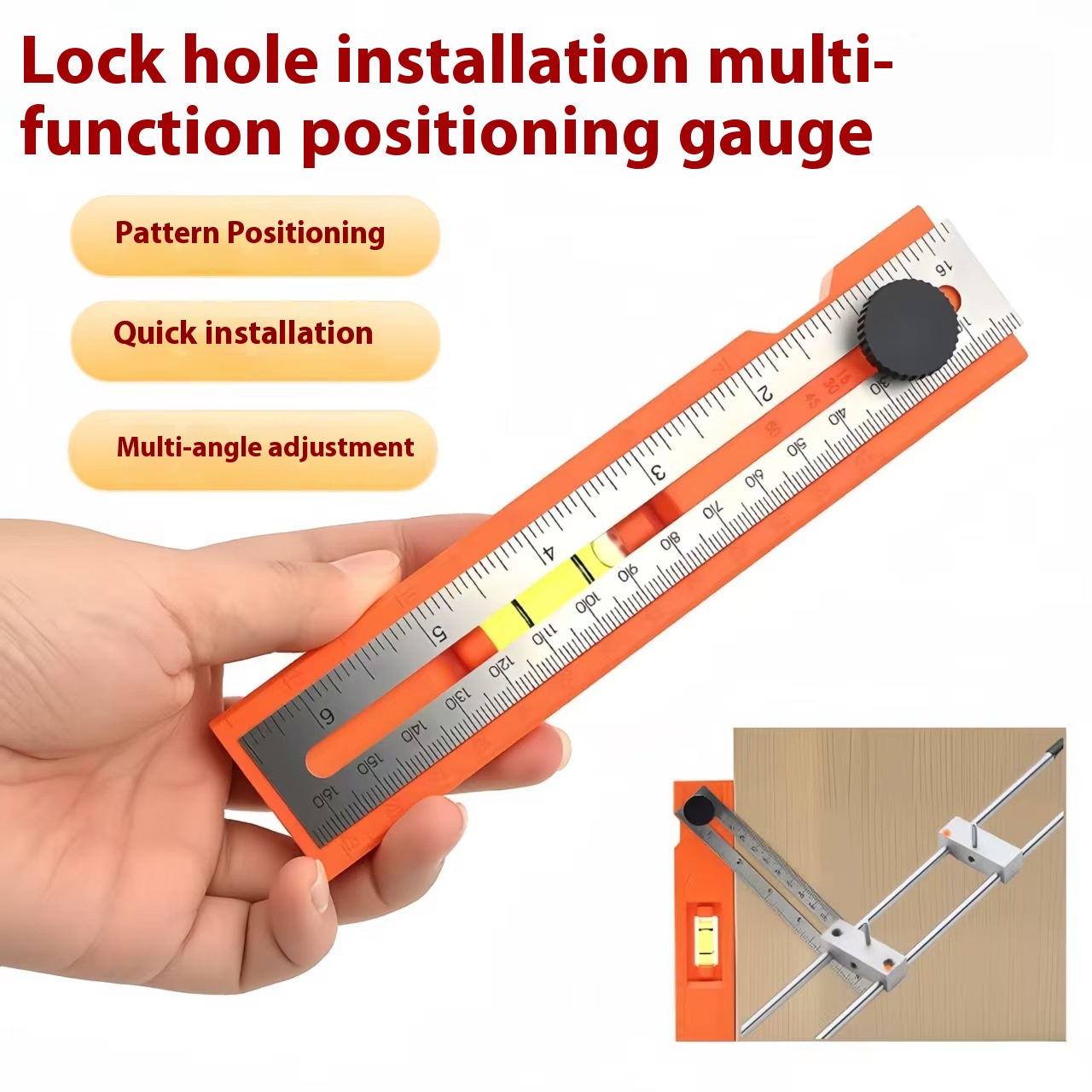 Multi-role Depth Measuring Rul – Woodworking Basic Tools recenzja i cena