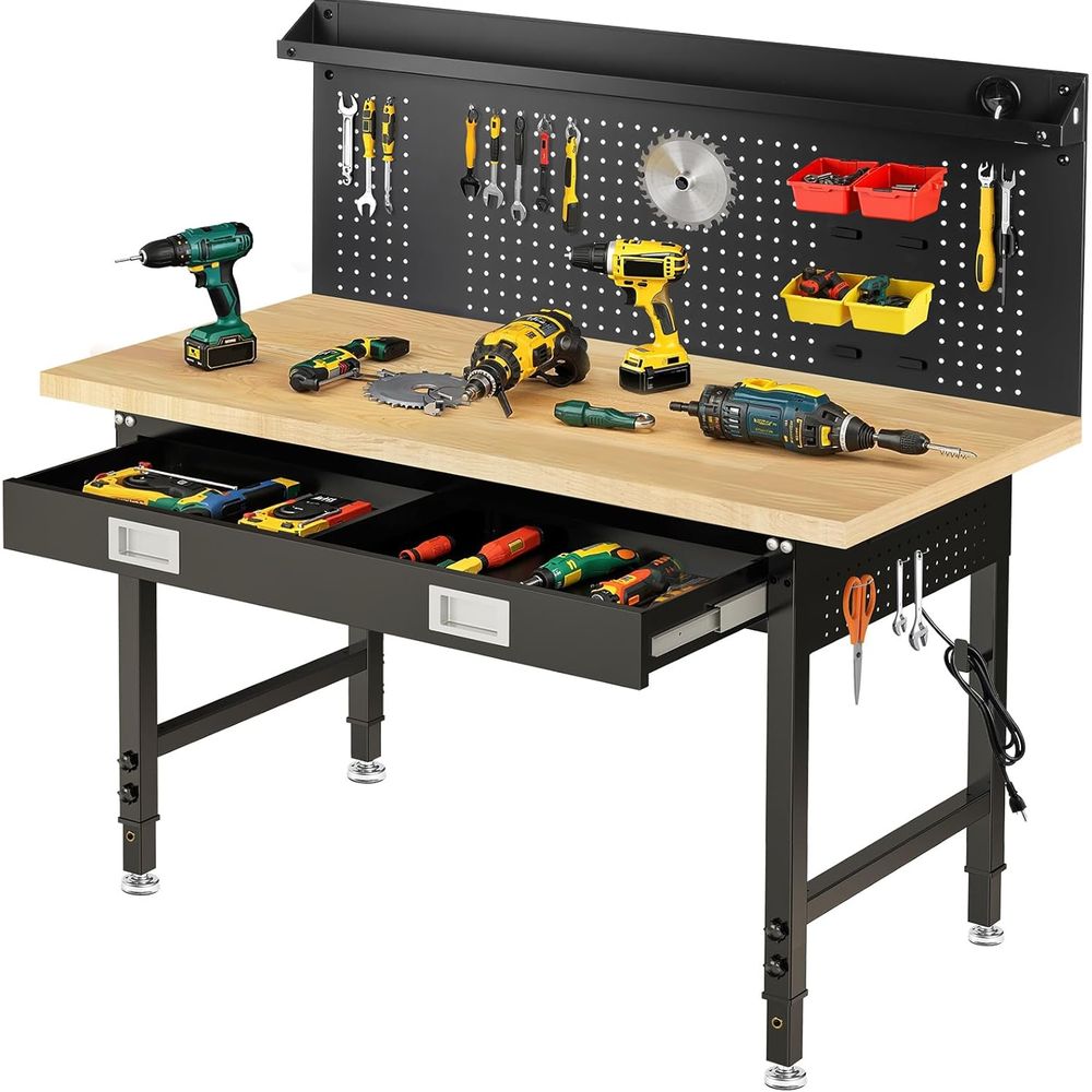 60 Adjustable Workbench with D – Woodworking Workbench recenzja i cena