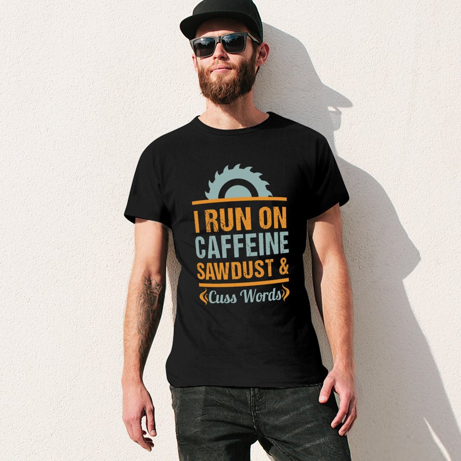 I Run on Caffiene Sawdust and  – Woodworking Gifts For Men recenzja i cena