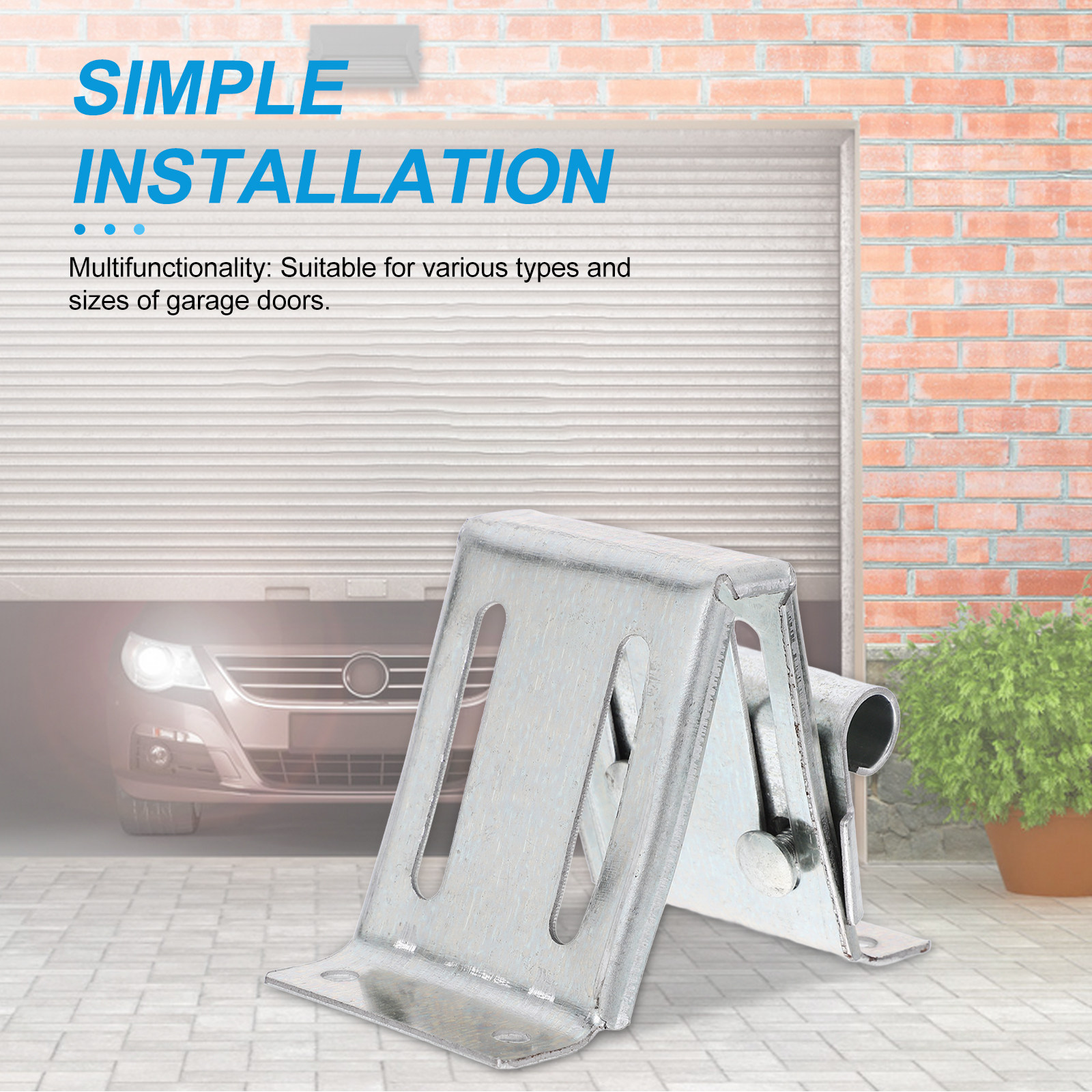 Solid Iron Garage Door Bracket – Woodworking Garage recenzja i cena