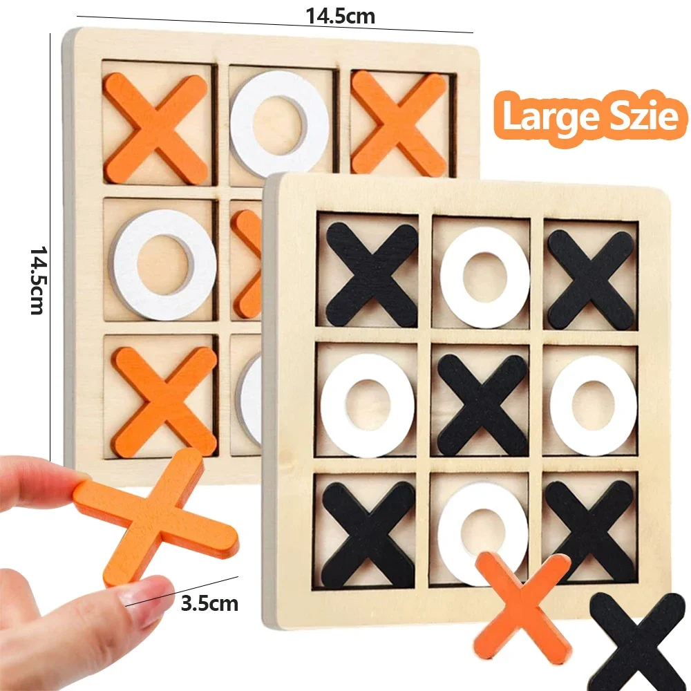 Wooden XO Tic Tac Toe Game Min – Woodworking For Kids recenzja i cena