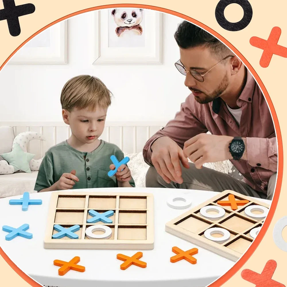 Wooden XO Tic Tac Toe Game Min – Woodworking For Kids recenzja i cena