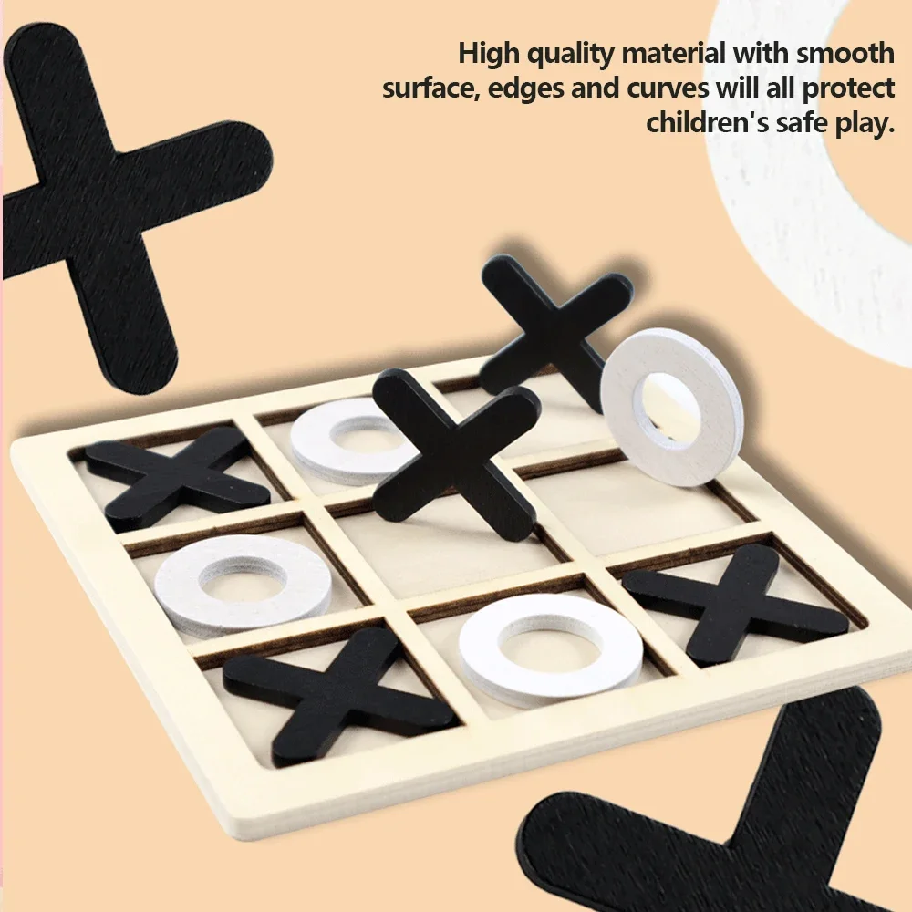 Wooden XO Tic Tac Toe Game Min – Woodworking For Kids recenzja i cena