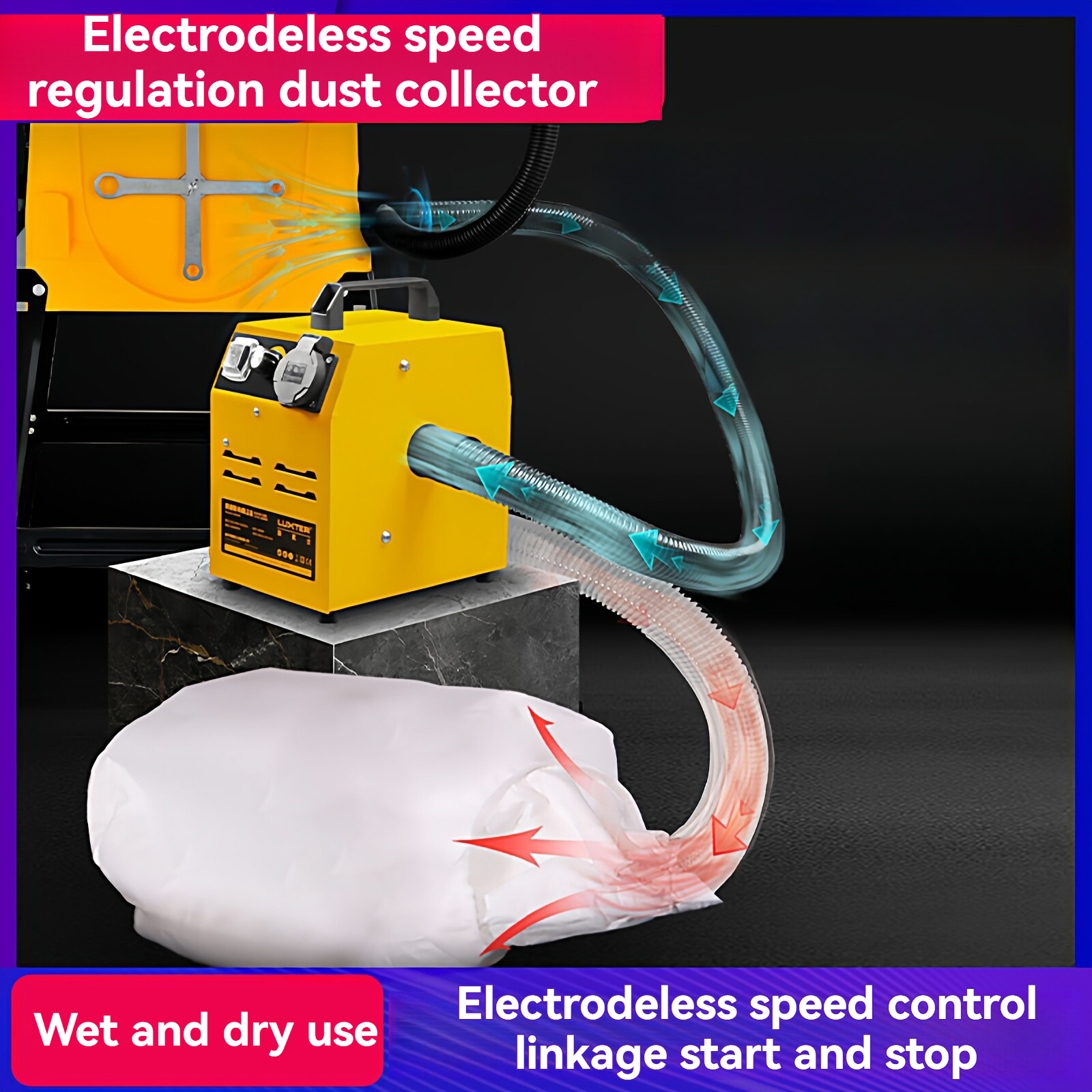 220V Household Woodworking Dus – Woodworking Vacuum System recenzja i cena