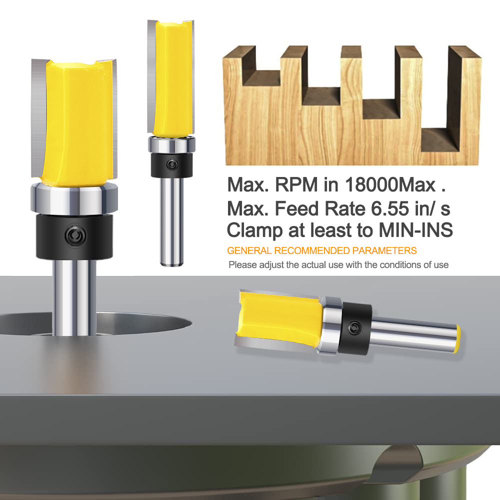 Hampton 8mm Shank Flush Trim R – Woodworking Show recenzja i cena