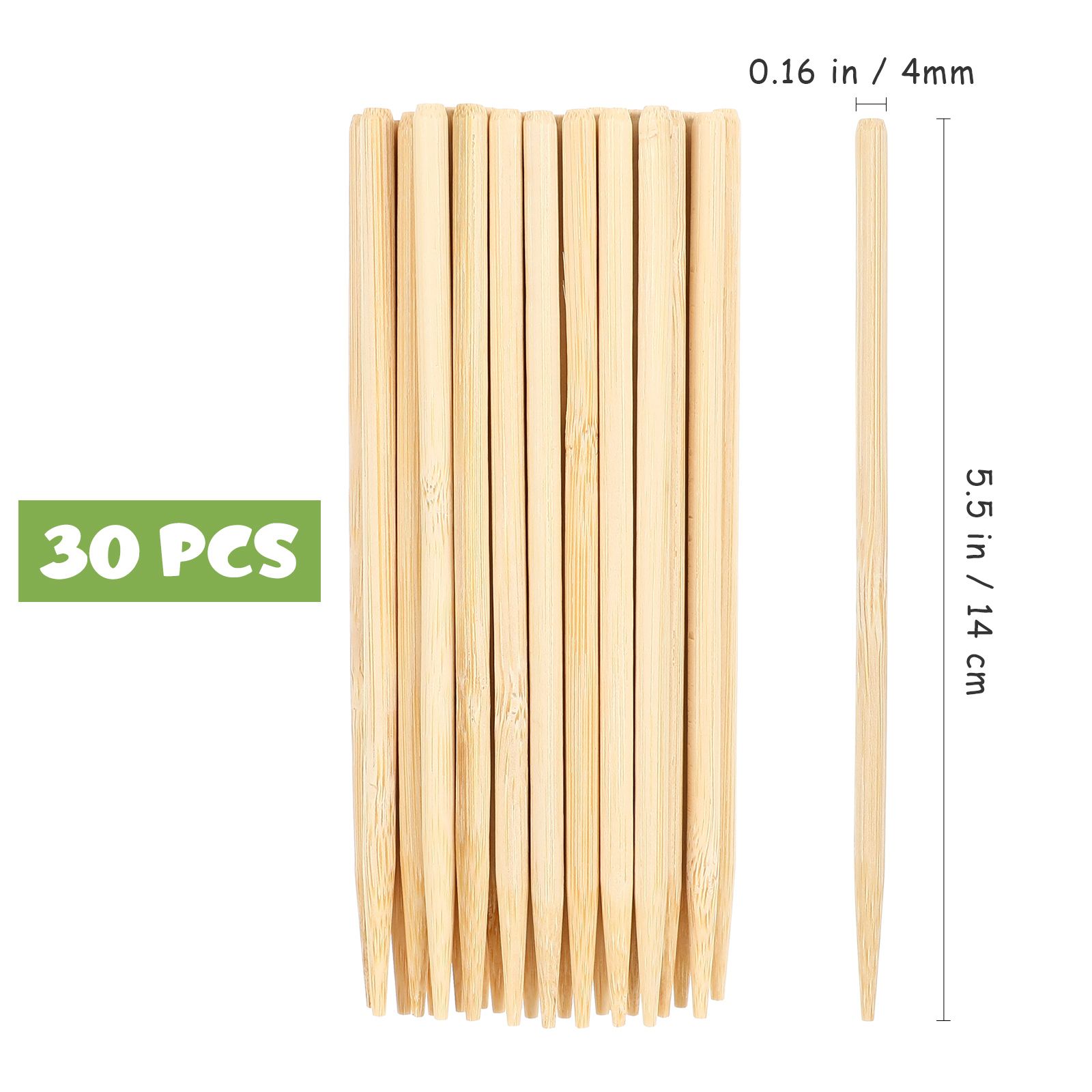 30pcs Scratch Bamboo Pens Wax  – Woodworking For Kids recenzja i cena