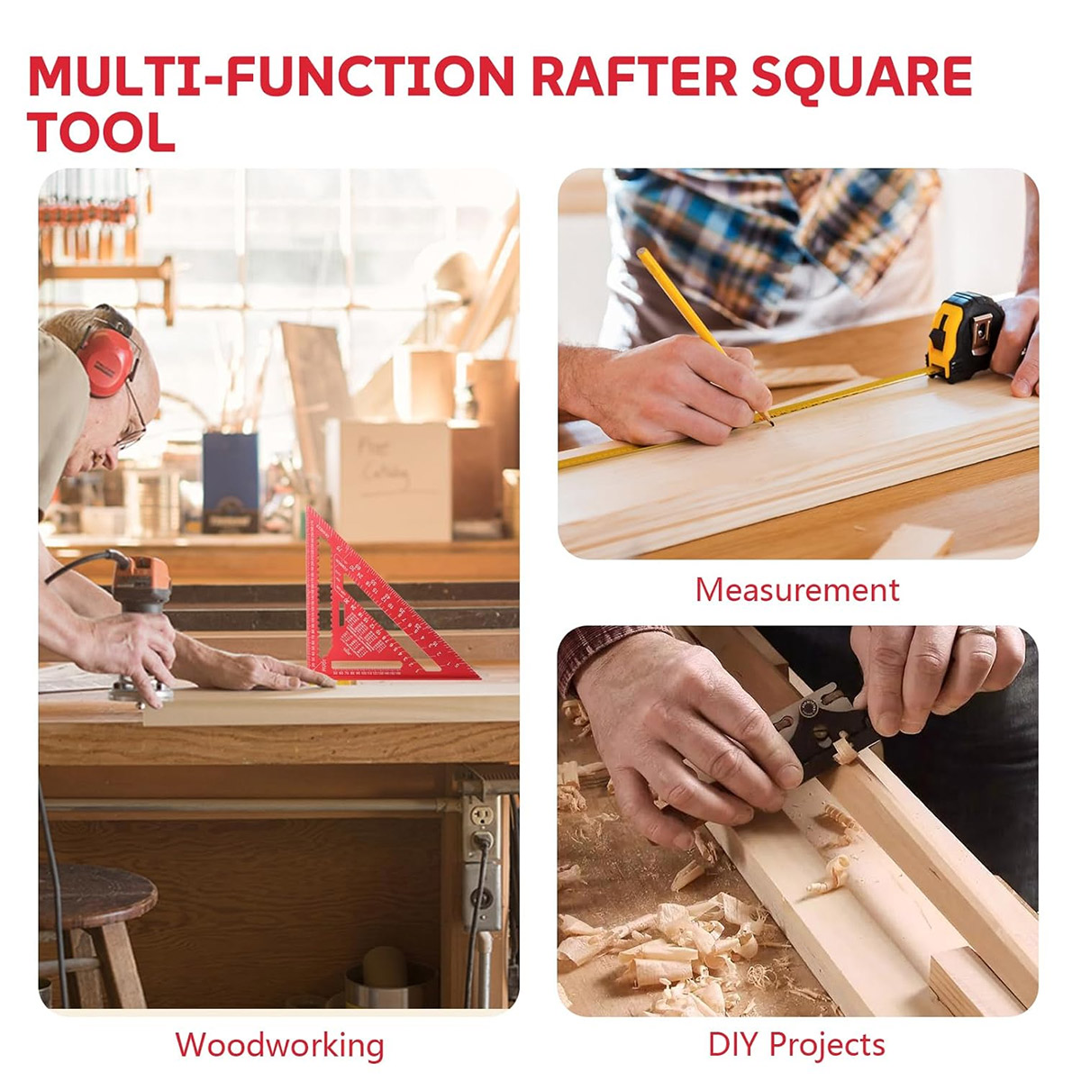 Aluminum Alloy Speed Square Hi – Woodworking Basic Tools recenzja i cena