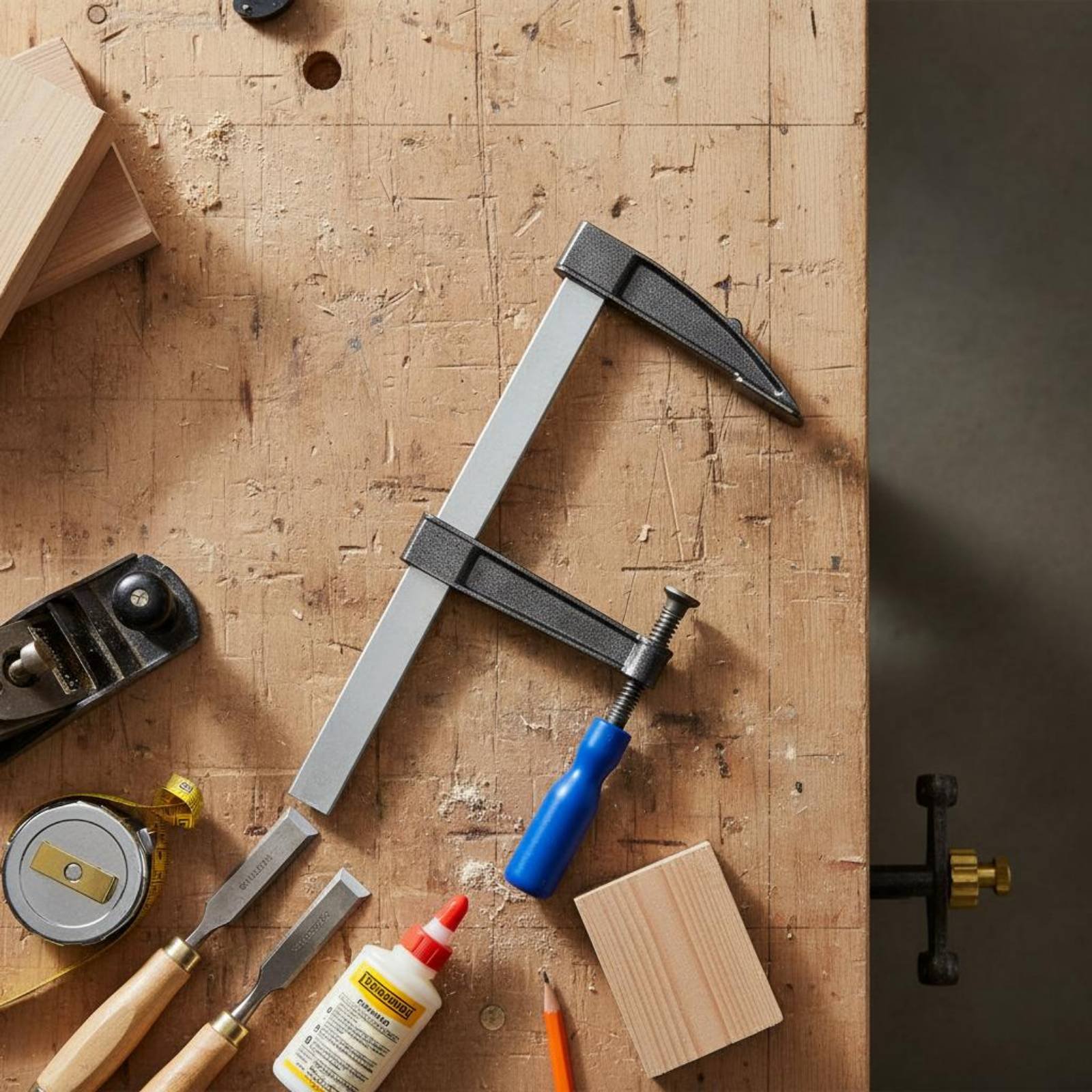 F-Clamp Effortless Adjustment  – Woodworking Garage recenzja i cena