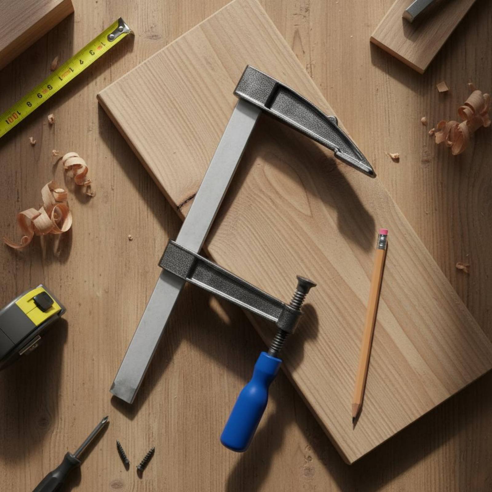 F-Clamp Effortless Adjustment  – Woodworking Garage recenzja i cena