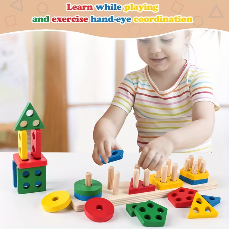 Montessori Wooden Games Baby T – Woodworking For Kids recenzja i cena