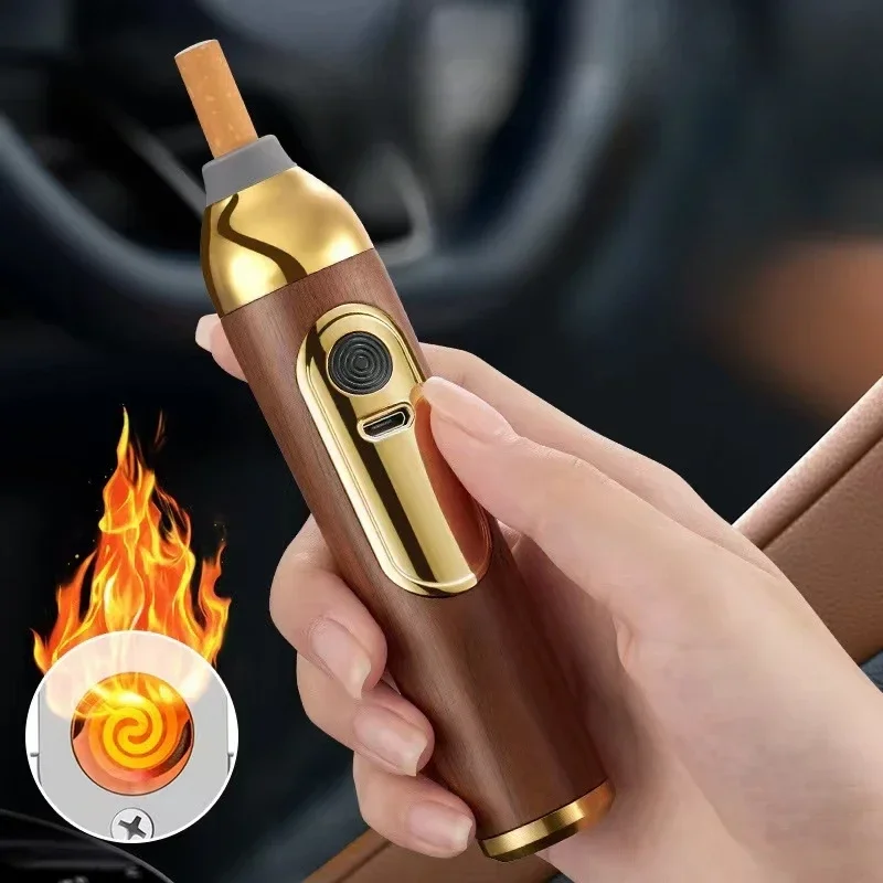 HOT Handheld Mini Ashtrays USB – Woodworking Gifts For Men recenzja i cena