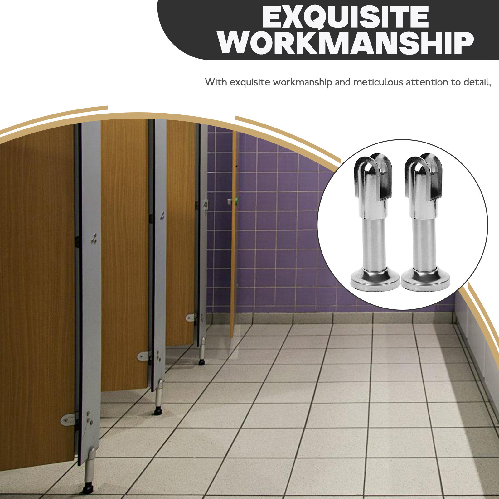 2Pcs Premium Toilet Partition  – Woodworking Terms recenzja i cena
