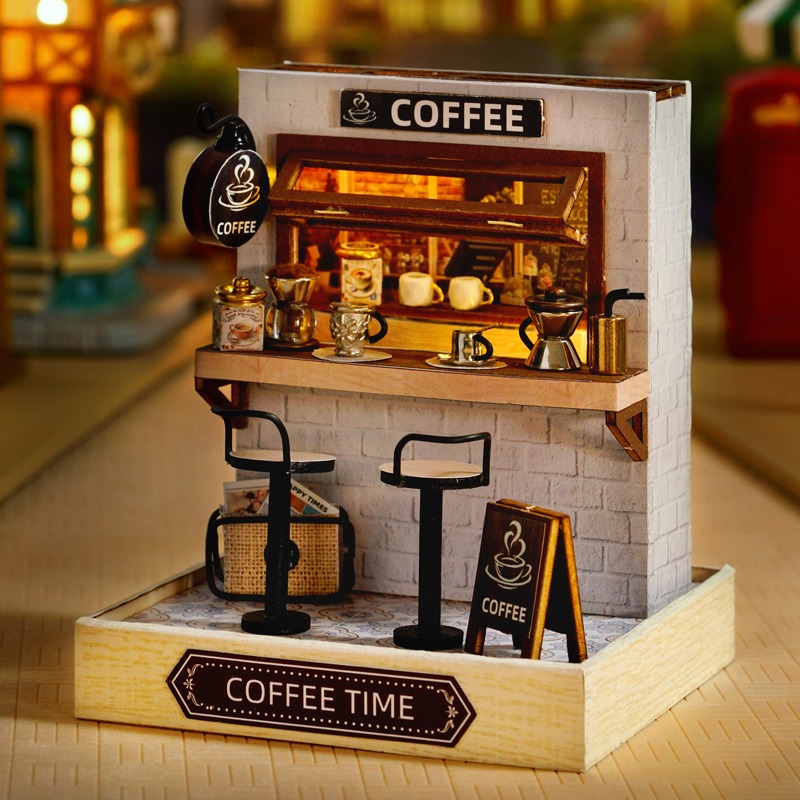 Mini Dollhouse Kit Sakura Stre – Woodworking For Kids recenzja i cena