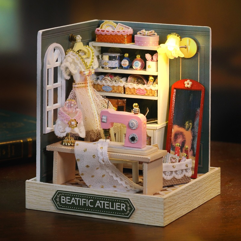 Mini Dollhouse Kit Sakura Stre – Woodworking For Kids recenzja i cena