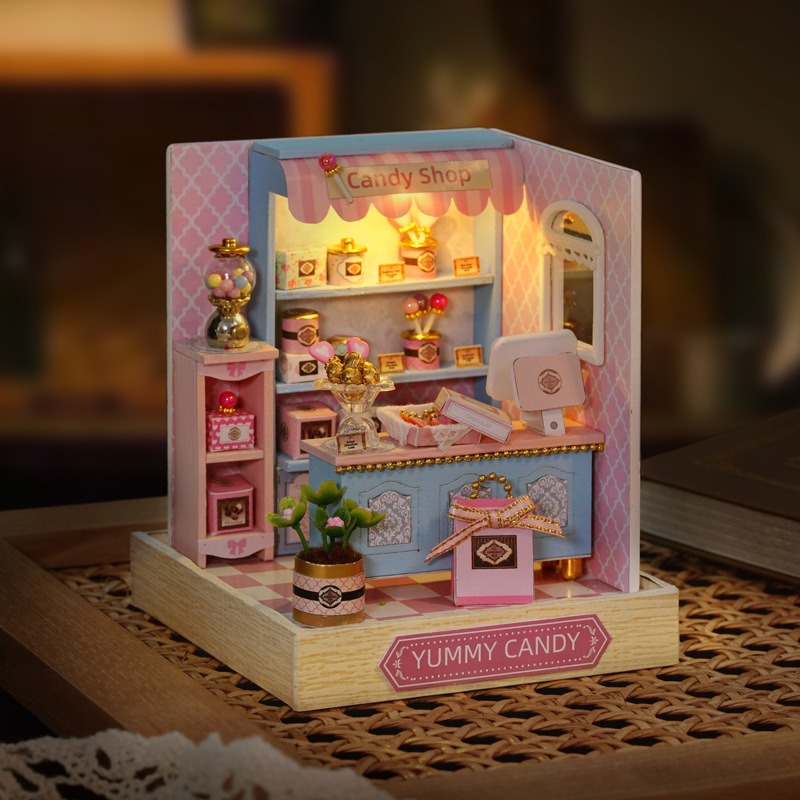 Mini Dollhouse Kit Sakura Stre – Woodworking For Kids recenzja i cena