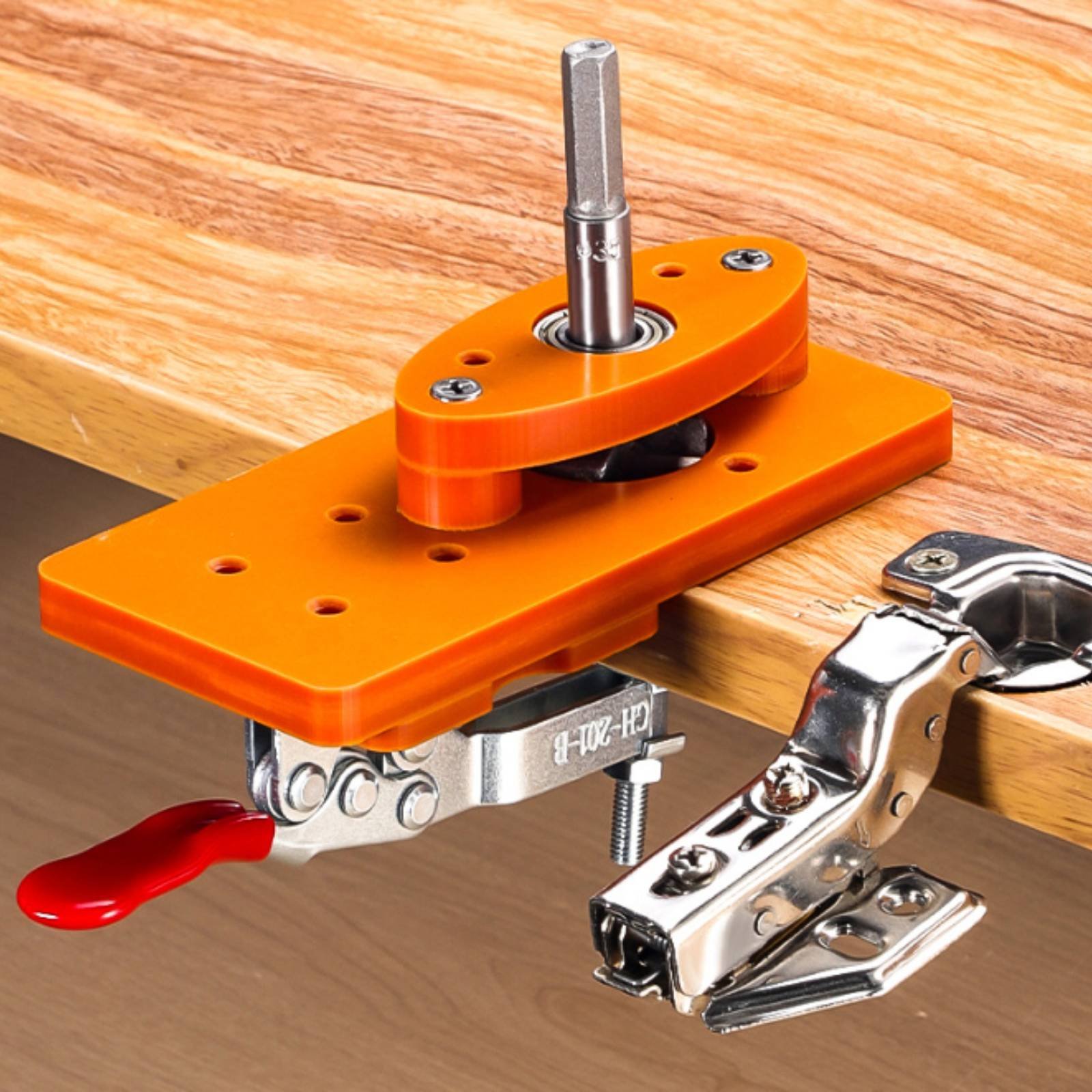 35mm Hinge Drilling Jig Long-L – Woodworking Essentials recenzja i cena