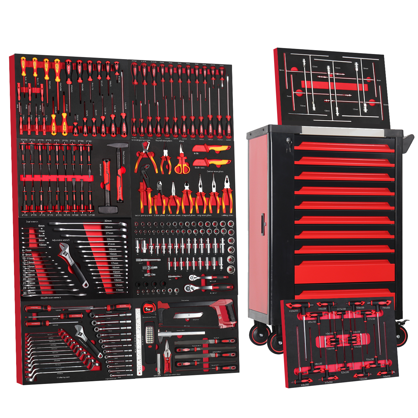 ej-Heavy Duty 10 Drawers Metal – Woodworking Garage recenzja i cena