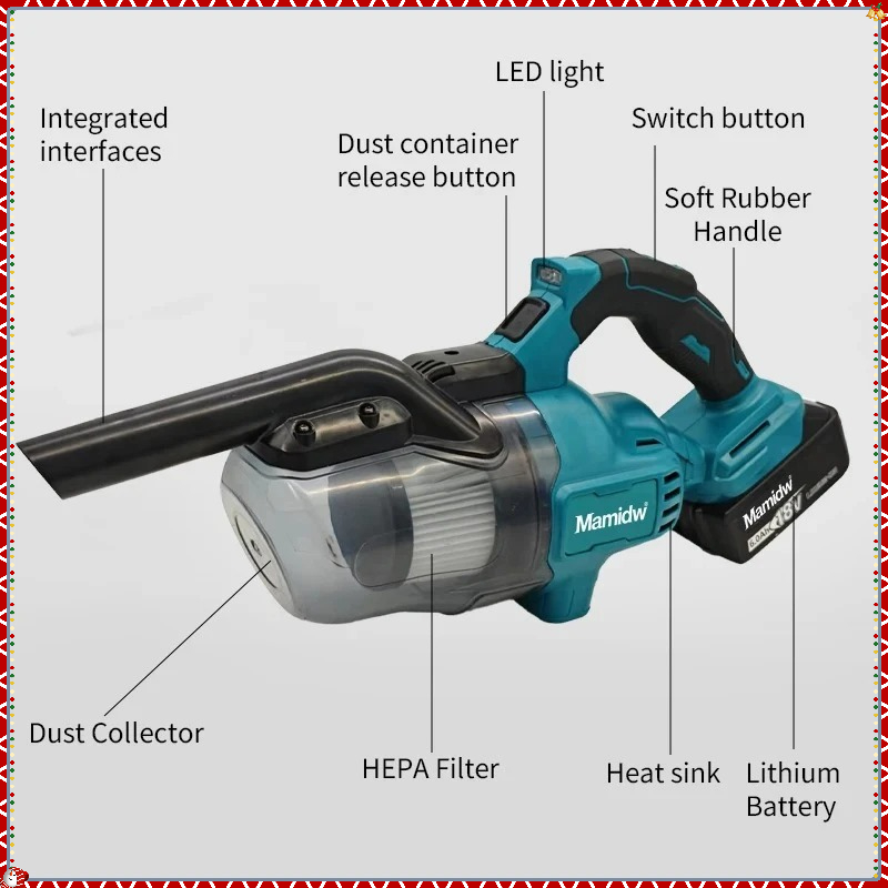 Makita Cordless Power Tool Ele – Woodworking Vacuum System recenzja i cena
