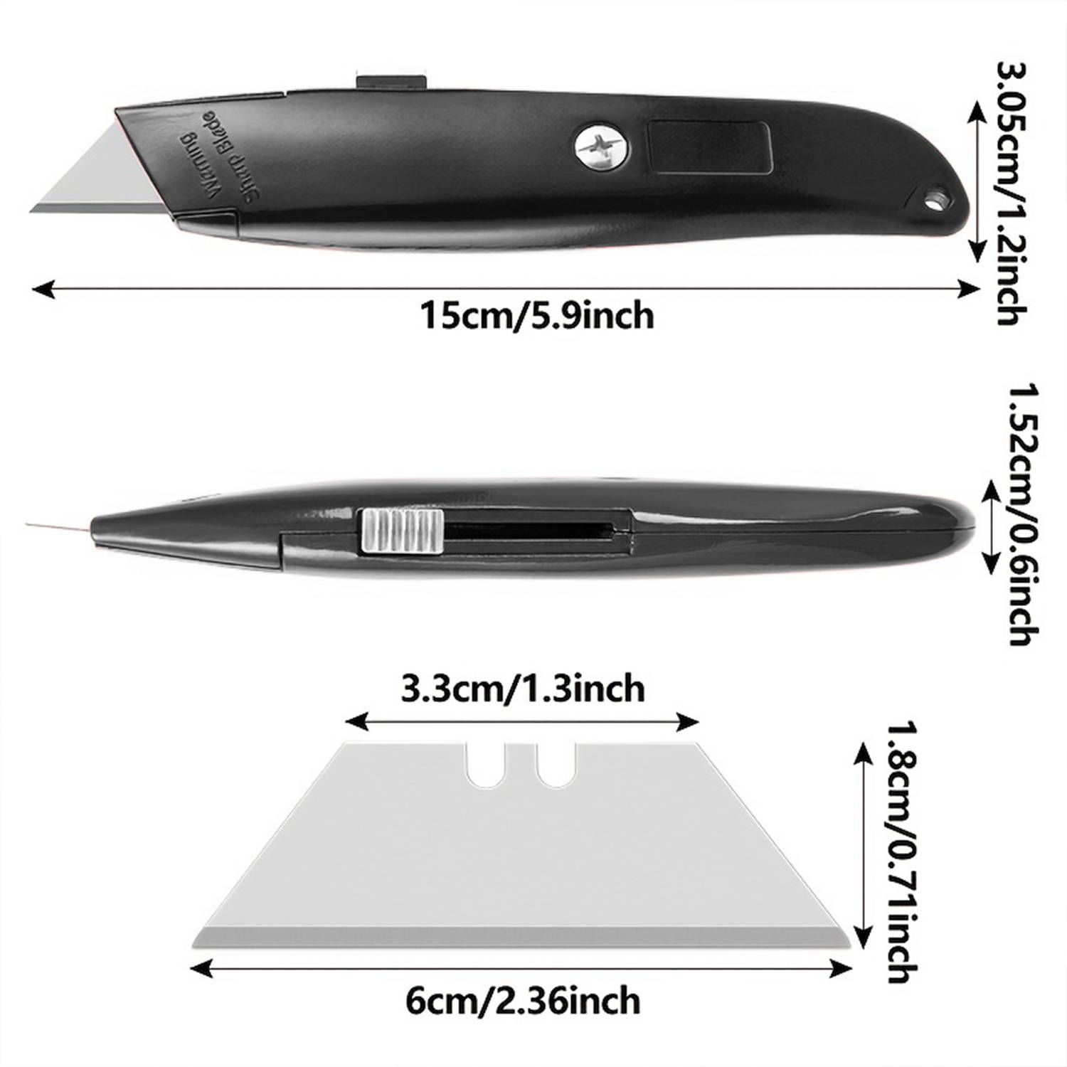 1/2PCS Utility Knife Retractab – Woodworking Warehouse recenzja i cena