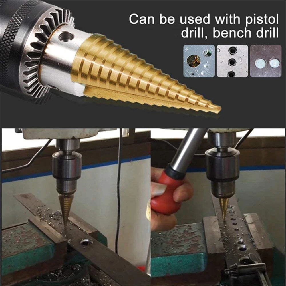 Titanium Coated Step Drill Bit – Woodworking Show recenzja i cena