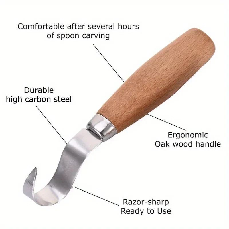Wood Carving Knife Chisel Hook – Woodworking Essentials recenzja i cena