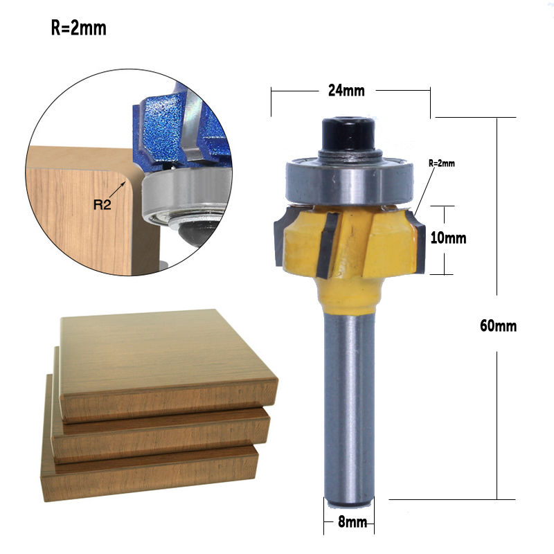 CHWJW 1PC 8mm Shank high quali – Woodworking Show recenzja i cena