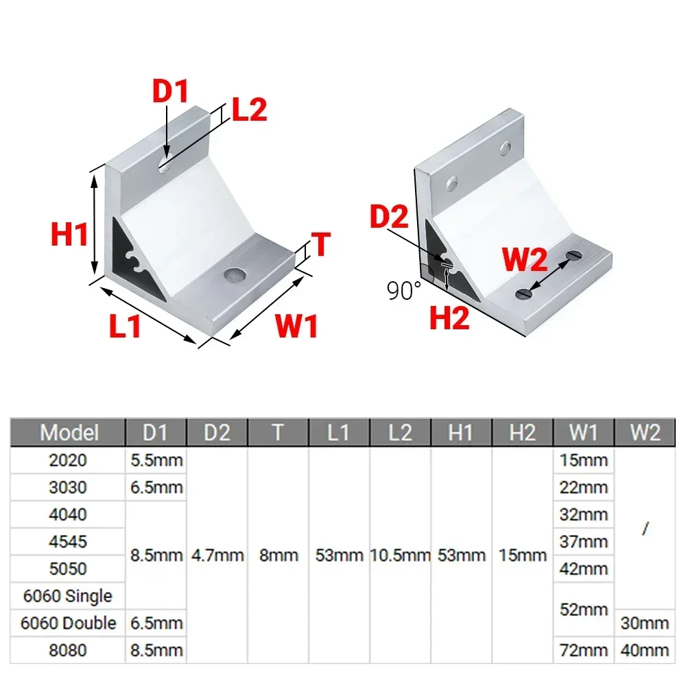 4Pcs 90 Degree Corner Angle Br – Woodworking Joint recenzja i cena