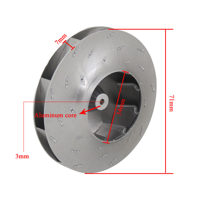 Cleaner Fan Impeller Motors Al – Woodworking Vacuum System recenzja i cena