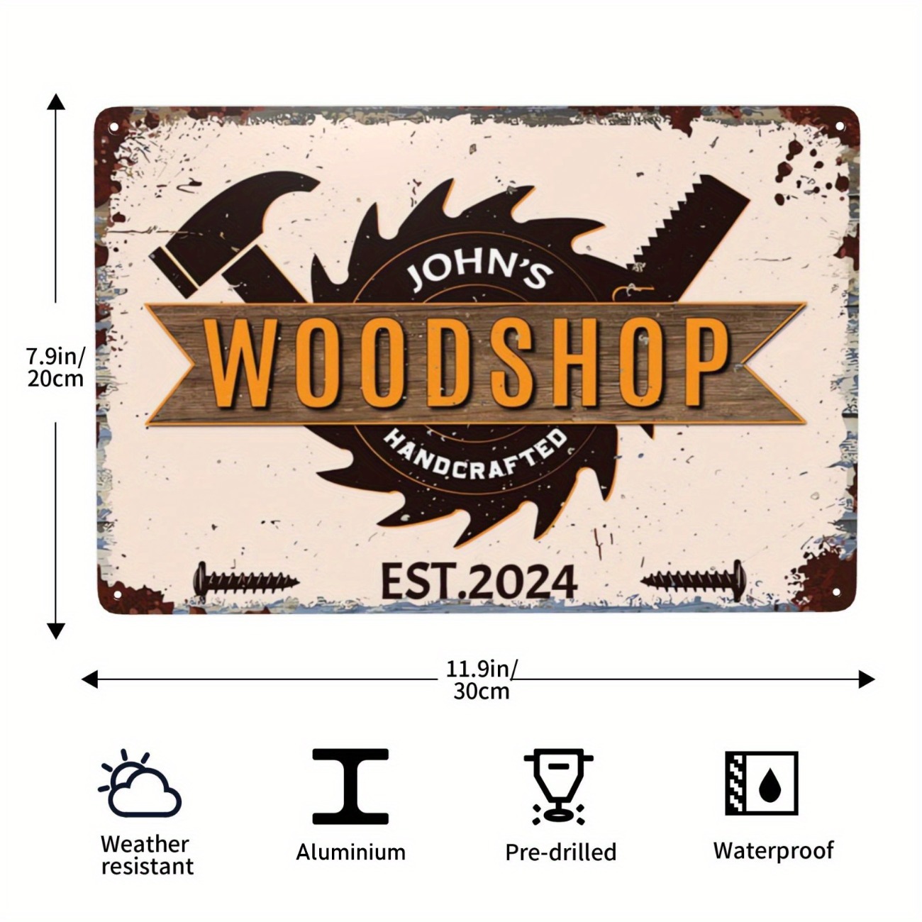 Custom Personalized Carpenter  – Woodworking Garage recenzja i cena