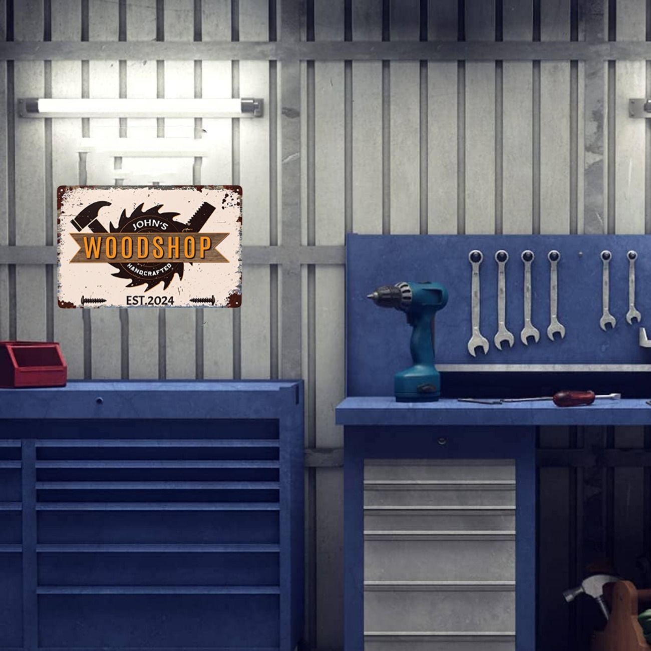 Custom Personalized Carpenter  – Woodworking Garage recenzja i cena