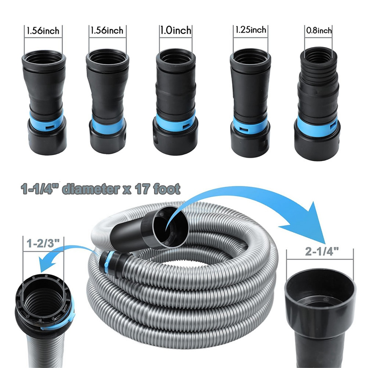 ABNJ 1 1/4 Inch X 10 Feet Dust – Woodworking Vacuum System recenzja i cena
