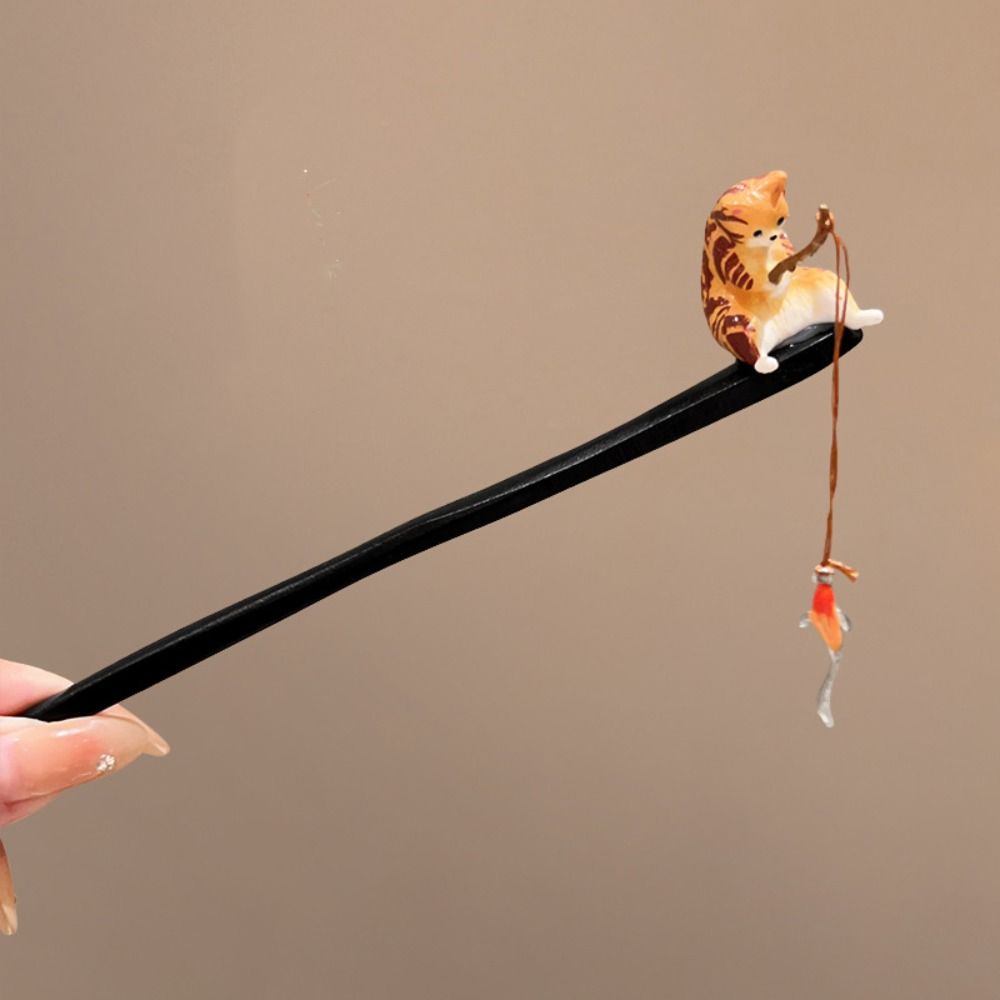 Antique Cat Fishing Wooden Hai – Woodworking For Kids recenzja i cena