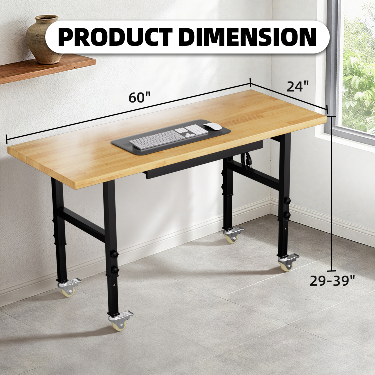 Adjustable Height Workbench He – Woodworking Workbench recenzja i cena