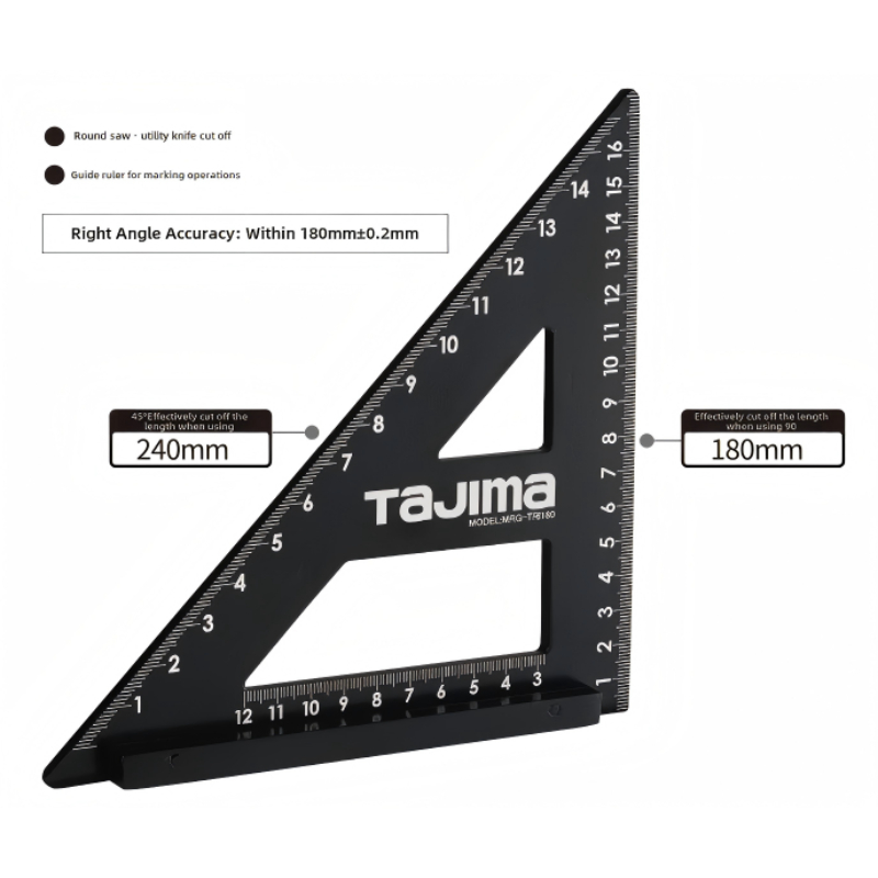 Tajima MRG-TR1180-CHN Precisio – Woodworking Basic Tools recenzja i cena