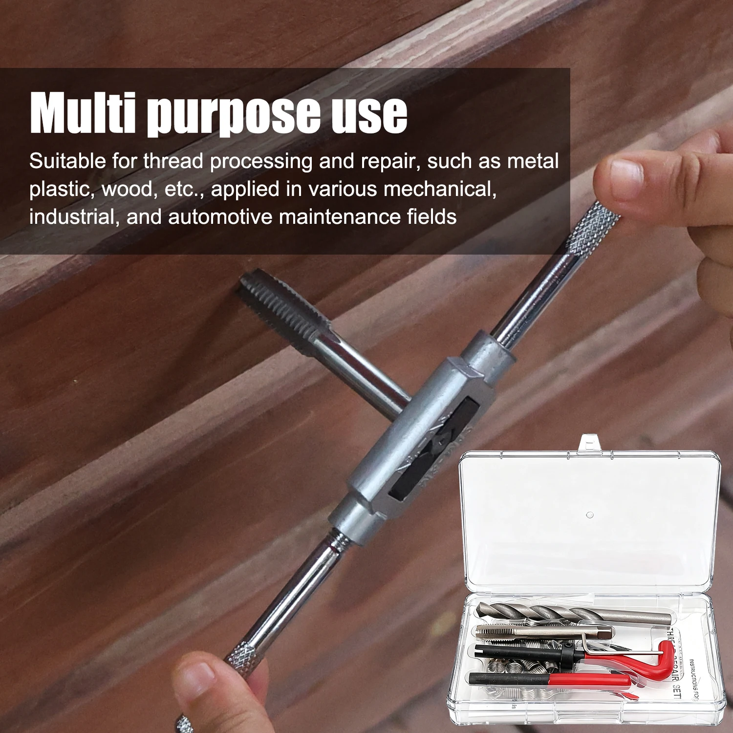 Stainless Steel Thread Insert  – Woodworking Basic Tools recenzja i cena