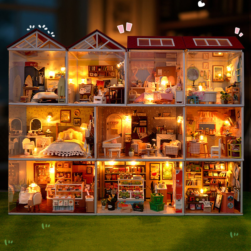 DIY Wooden Dollhouse Mini Bedr – Woodworking For Kids recenzja i cena