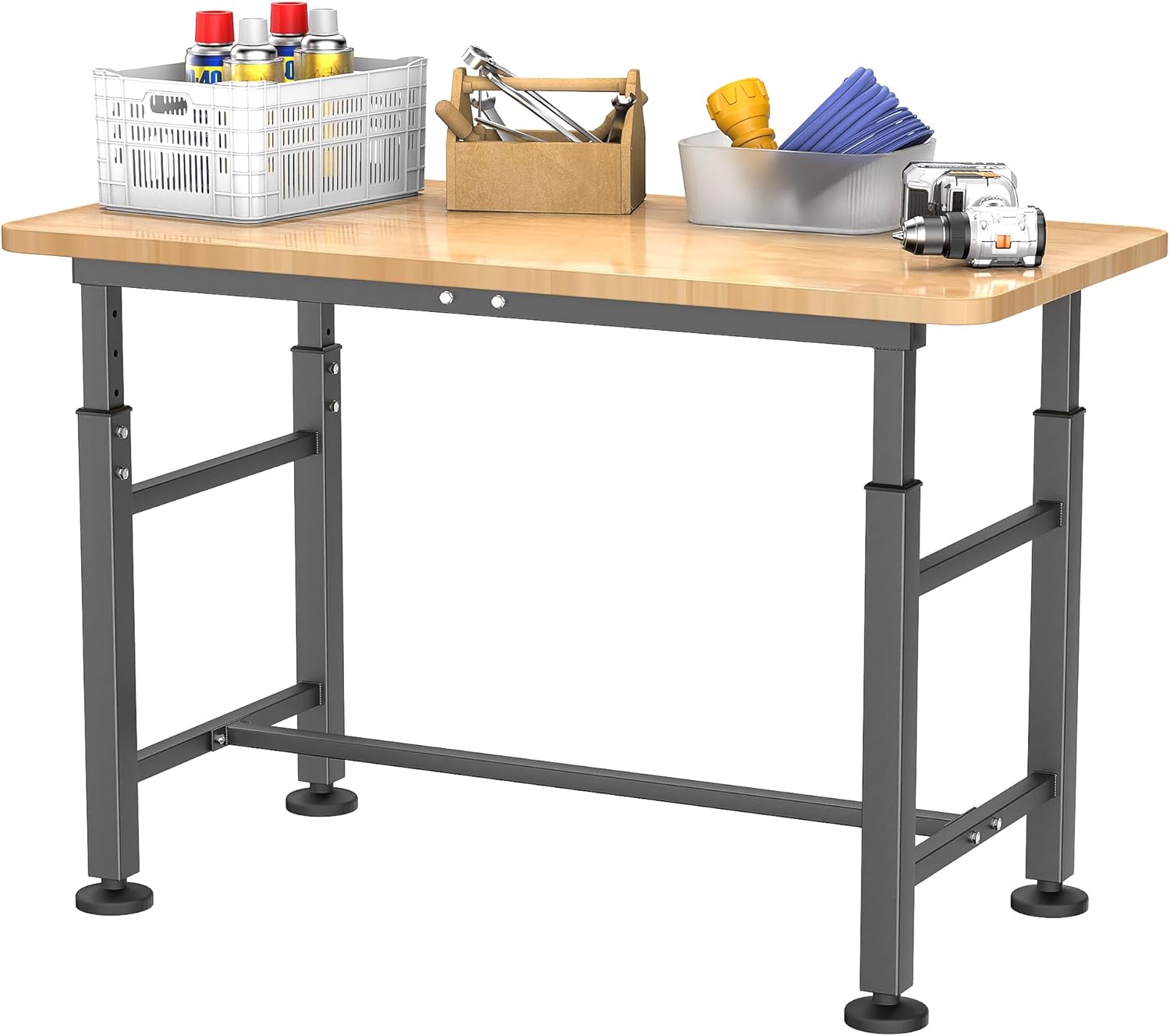 Adjustable Height Work Table G – Woodworking Garage recenzja i cena