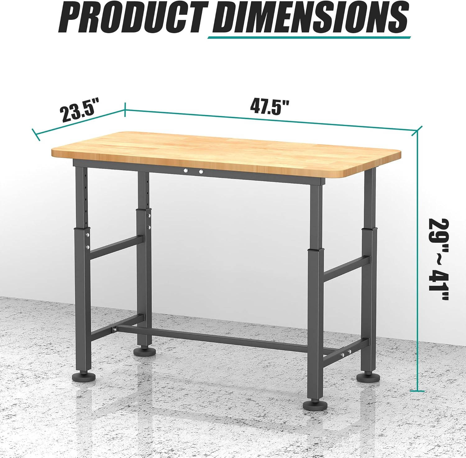 Adjustable Height Work Table G – Woodworking Garage recenzja i cena