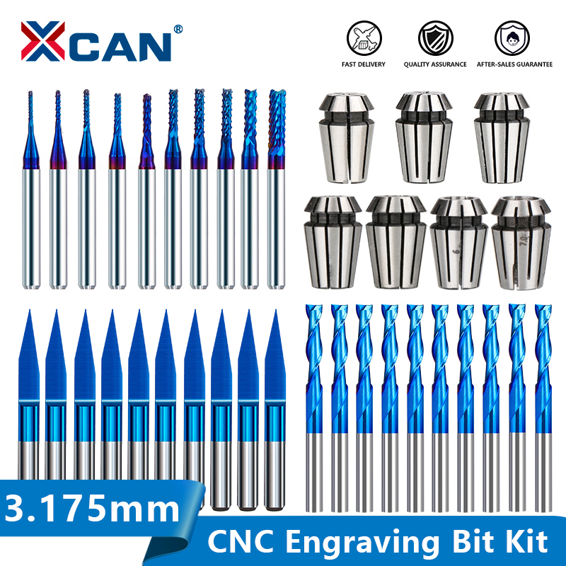XCAN CNC Router Bit End Mill w – Woodworking Show recenzja i cena
