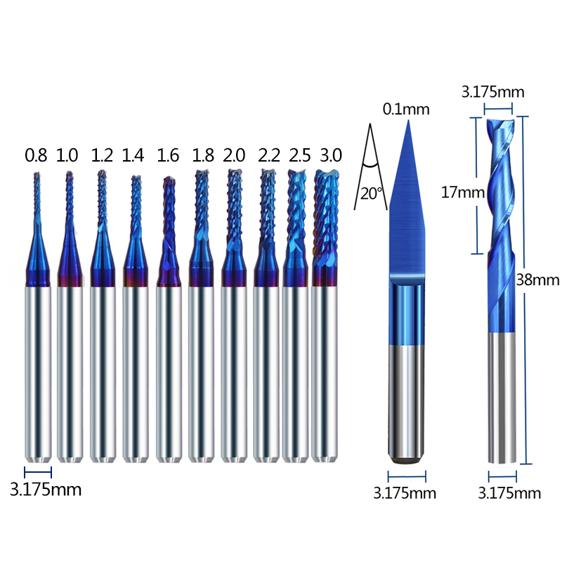 XCAN CNC Router Bit End Mill w – Woodworking Show recenzja i cena